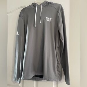 Adidas CAT Caterpillar Gray Hoodie